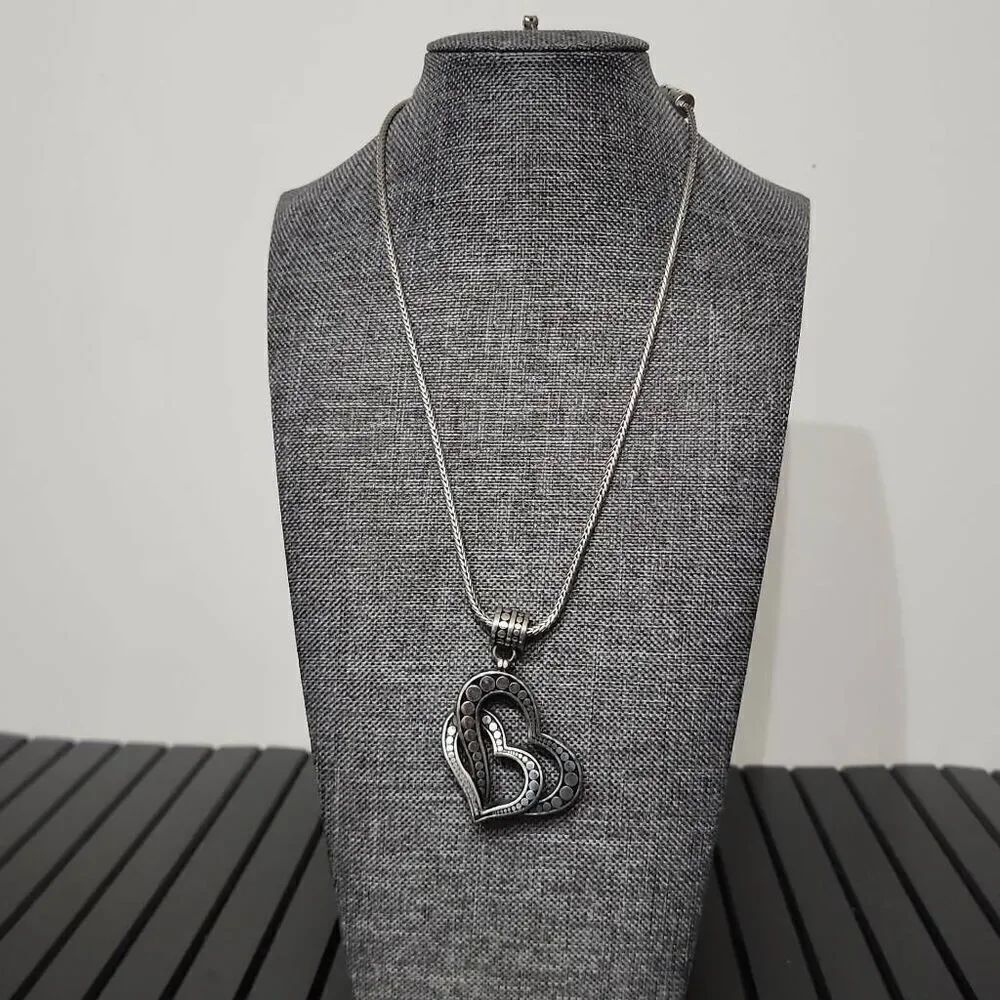 Brighton Necklace and Double Heart Pendant Reversible